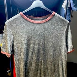 Aeropostale Short-Sleeve Tee Gray (Large)